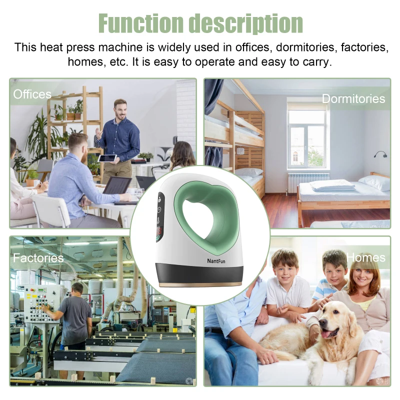 Автоматическая модернизированная мини-термопресс Easy Press с профессиональным