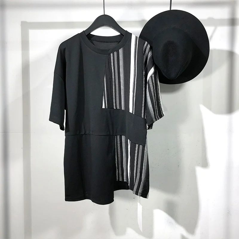 

Мужская футболка в стиле хип-хоп seak, Однотонная футболка большого размера в японском стиле, верхняя одежда для лета