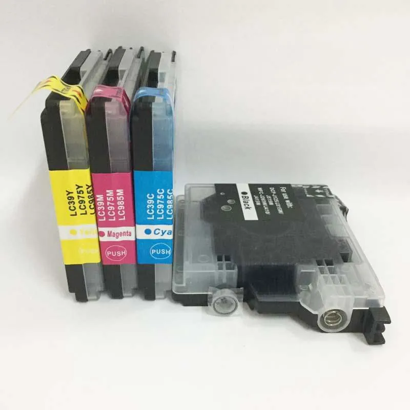 Einkshop LC980 LC1100 LC11 LC16 LC38 LC61 LC65 LC67 многоразовый чернильный картридж для Brother DCP 165C J140W|ink