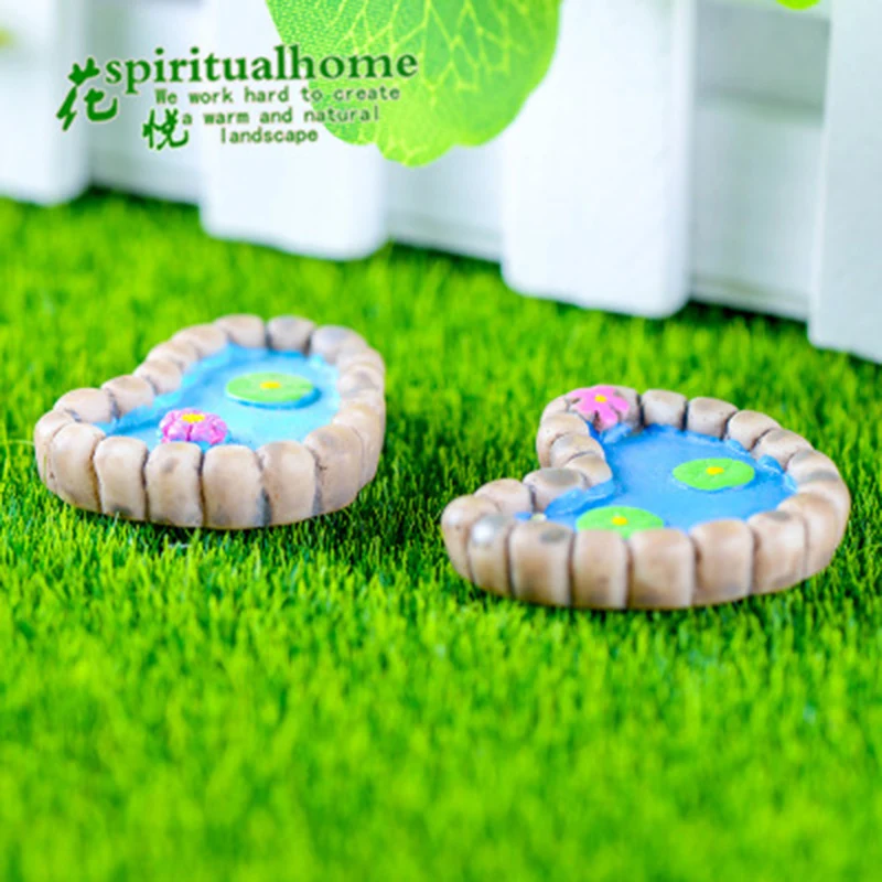 Мини-лотос-пруд Озерный стол глубокий бассейн Азия Индия Indonesia Thailand маленькая