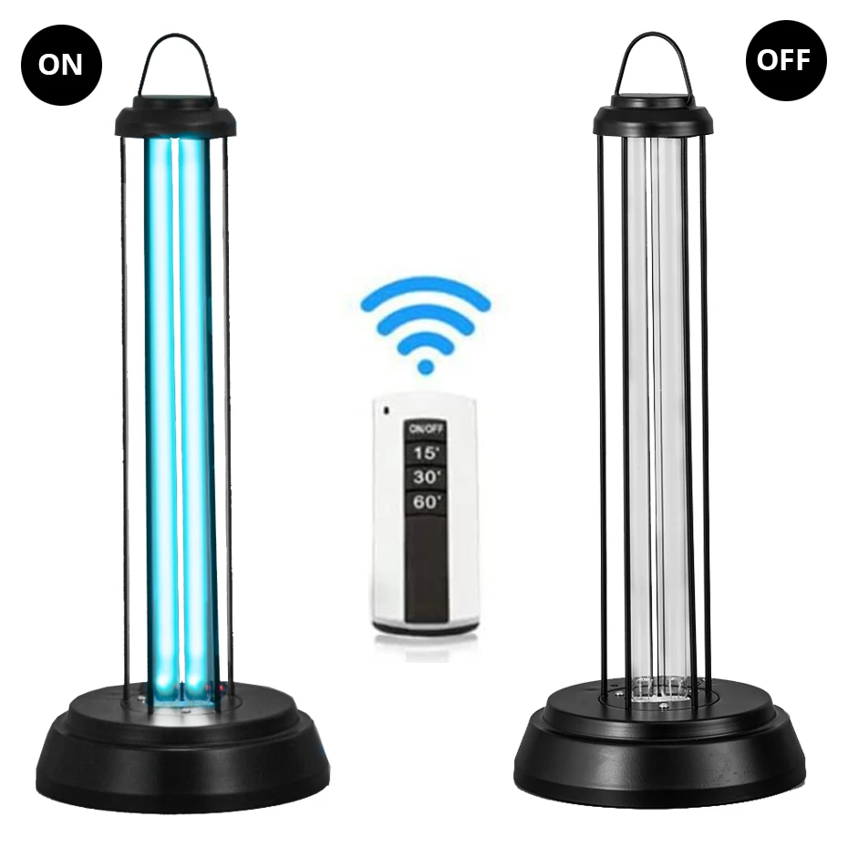 ALIEN UVC Ozone Germicidal Ultraviolet Disinfection Lamp 38W 60W UV Light Timer for Disinfect Bacterial Kill Mites Deodorizer | Лампы и