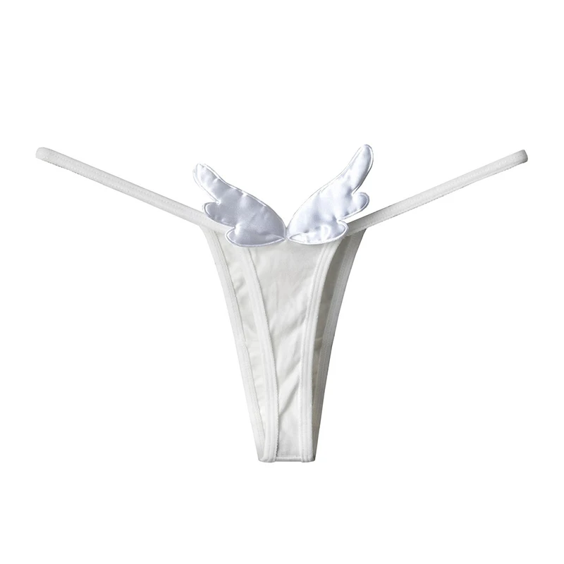 Женские аниме косплей Трусики Милые стринги для бикини нижнее белье Ангел Дьявол