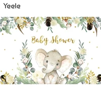 yeele elephant newborn baby shower backdrop for photography safari jungle party decoration background for photo studio birthday