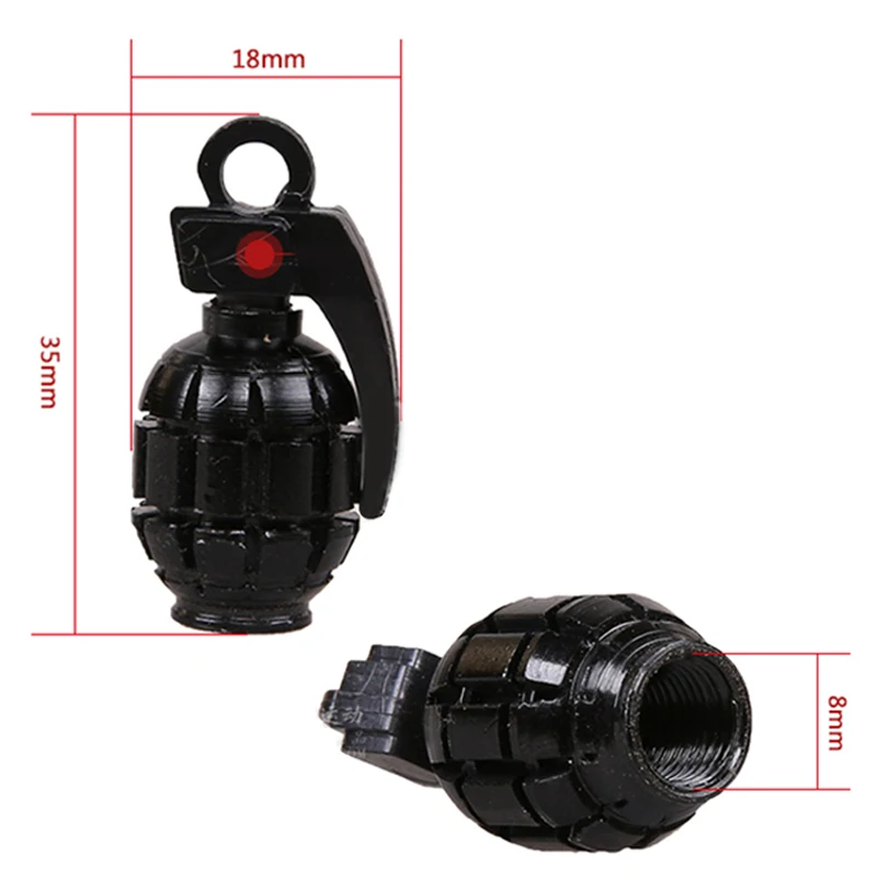 Колпачки на вынос клапана автомобиля мотоцикла велосипеда 4 шт. алюминиевые для