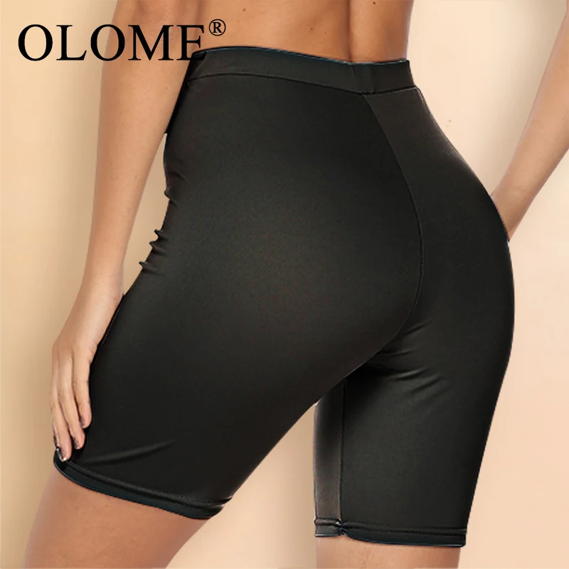 5 цветов женские короткие эластичные брюки с высокой талией дышащие леггинсы для