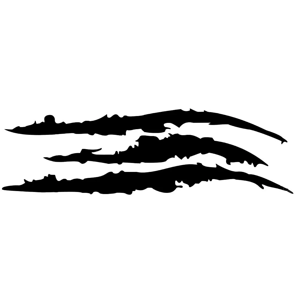 

Car Sticker Personality Spoof Novel Waterproo Scratch-Resistant Scratches Stripes Headlights Car Body Decals