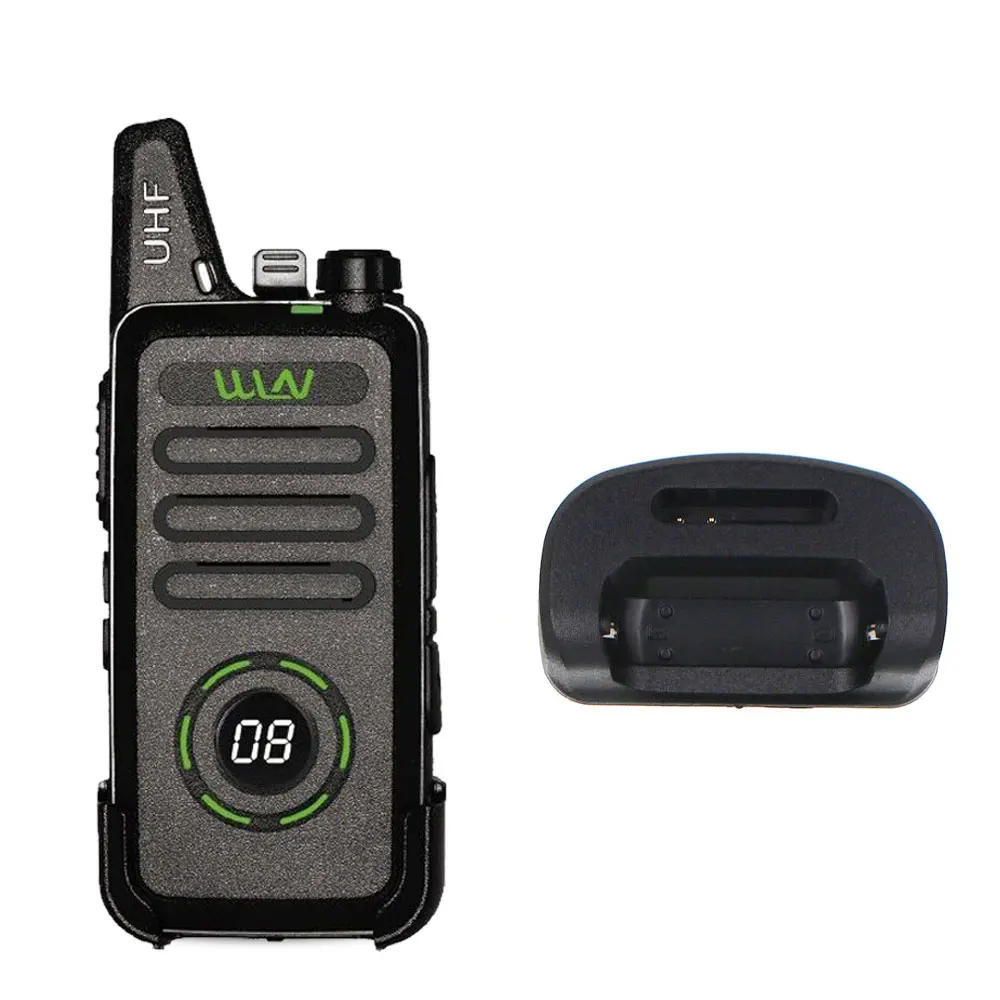 Add a charger WLN KD-C1 plus UHF 400-470MHz мини портативный fm-приемопередатчик KD-C1plus двухстороннее радио Ham коммуникатор рация со скремблером - Цвет: Add a charger