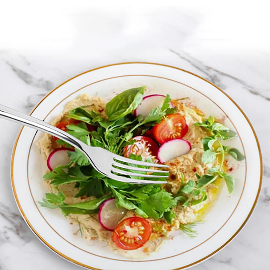 Столовые приборы из нержавеющей стали 18/10 набор столовых приборов в западном