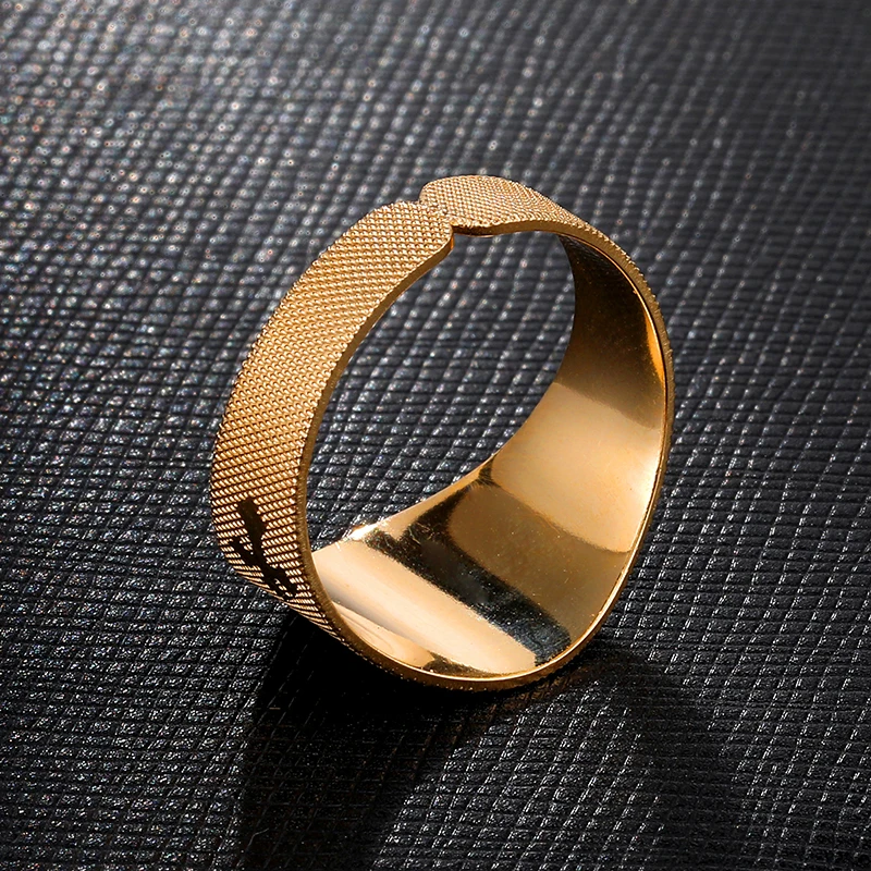 Регулируемые кольца из нержавеющей стали 316L Anillo Hombre для мужчин и женщин
