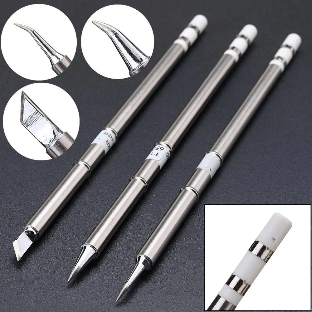 

FEITA T12 Soldering Iron Tips Solder Replace Tip Welding Bits For FX-951 Soldering Station PCB Mobile Phone DIY Repair Tools