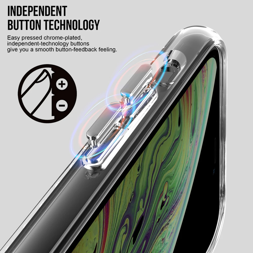 Чехол бампер TOIKO Cyclone из мягкого ТПУ для iPhone 7 8 Plus X XS MAX XR 11|Бамперы| |