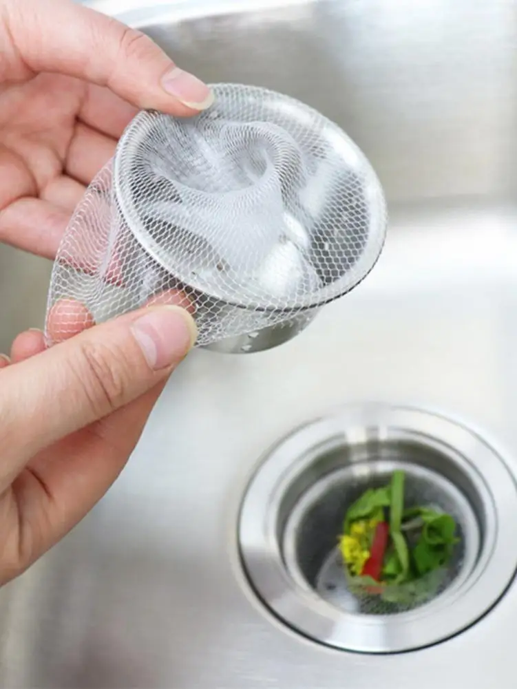 100 шт. изоляции засорения предотвратить раковина мешок Сито хороший помощник для