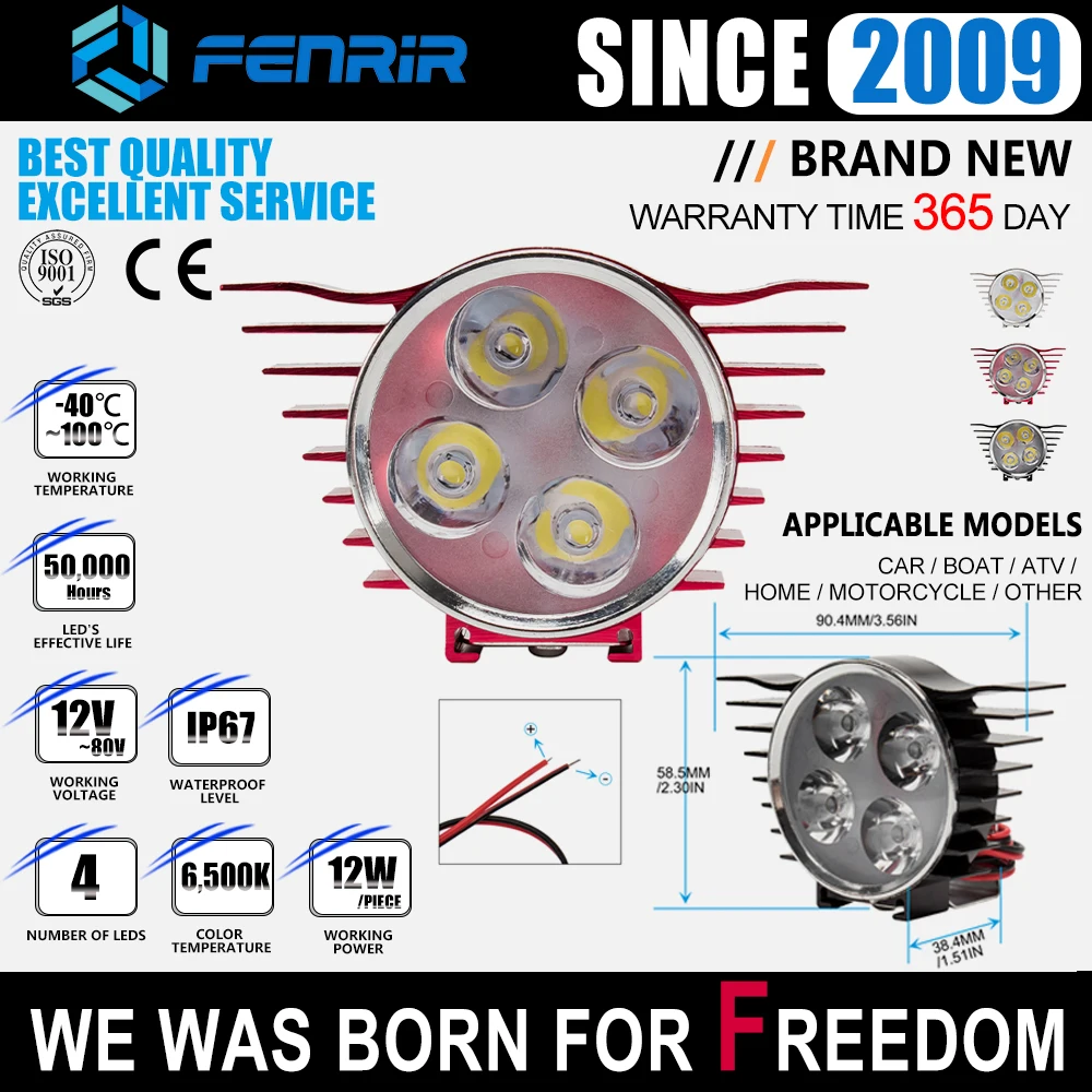 Светодиодный светильник s для автоаксессуаров 6d светодиодный противотуманный светильник s для грузовика 4x4 Светодиодный луч для автомобилей диодный головной светильник s автомобильный Точечный светильник рабочий светильник - Цвет: 805-0045-Red