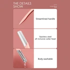 3 шт., бритва для бровей с лезвием из нержавеющей стали