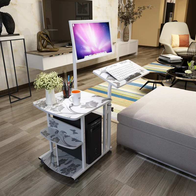 Hanging Lazy Desktop Machine on The Computer Desk Modern Minimalist Home Moving Bedside Table Simple |