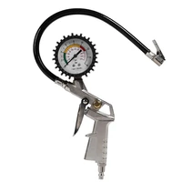 usau plug auto tire pressure gauge pressure gun type for air compressor for car motorcycle suv inflator pumps tire repair tools