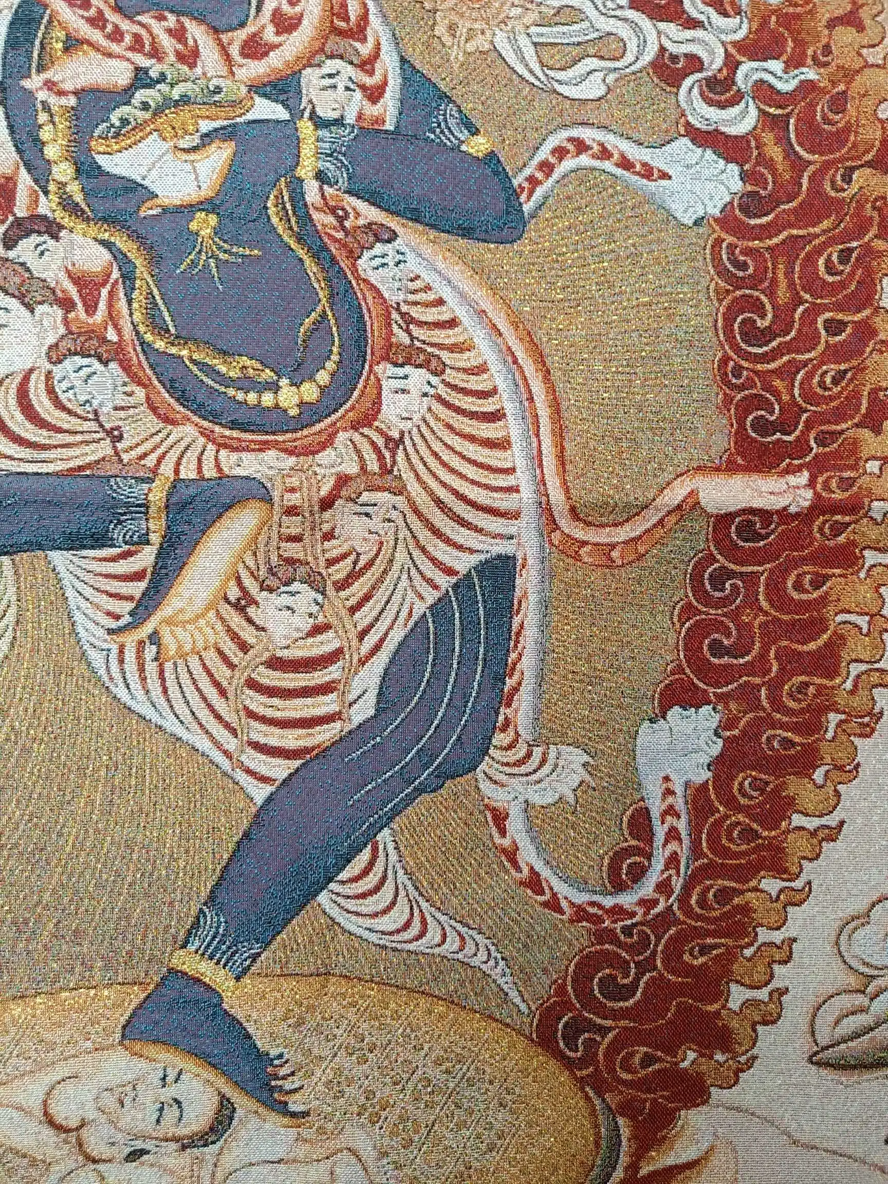 36&quot Tibet Tibetan Embroidered Cloth Silk Buddhism Vajrayogini Tangka Thangka Mural Buddha Home Decor | Дом и сад