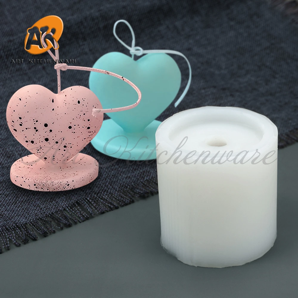 

Hearts Shape Silicone Cake Mold DIY Decoration Sugarcraft Polymer Clay Diy Handmade Mousse Cake Mould Kitchen Tools