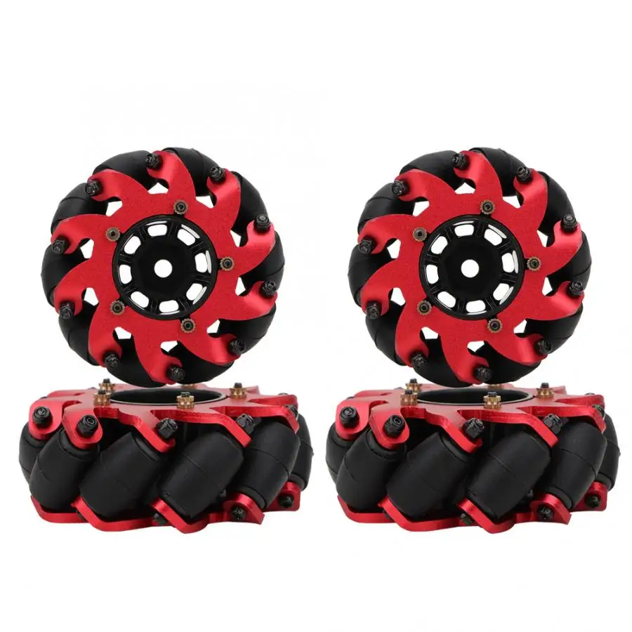 2/4 шт. 60 мм модель автомобиля диск шина тип RC аксессуары всенаправленные колеса