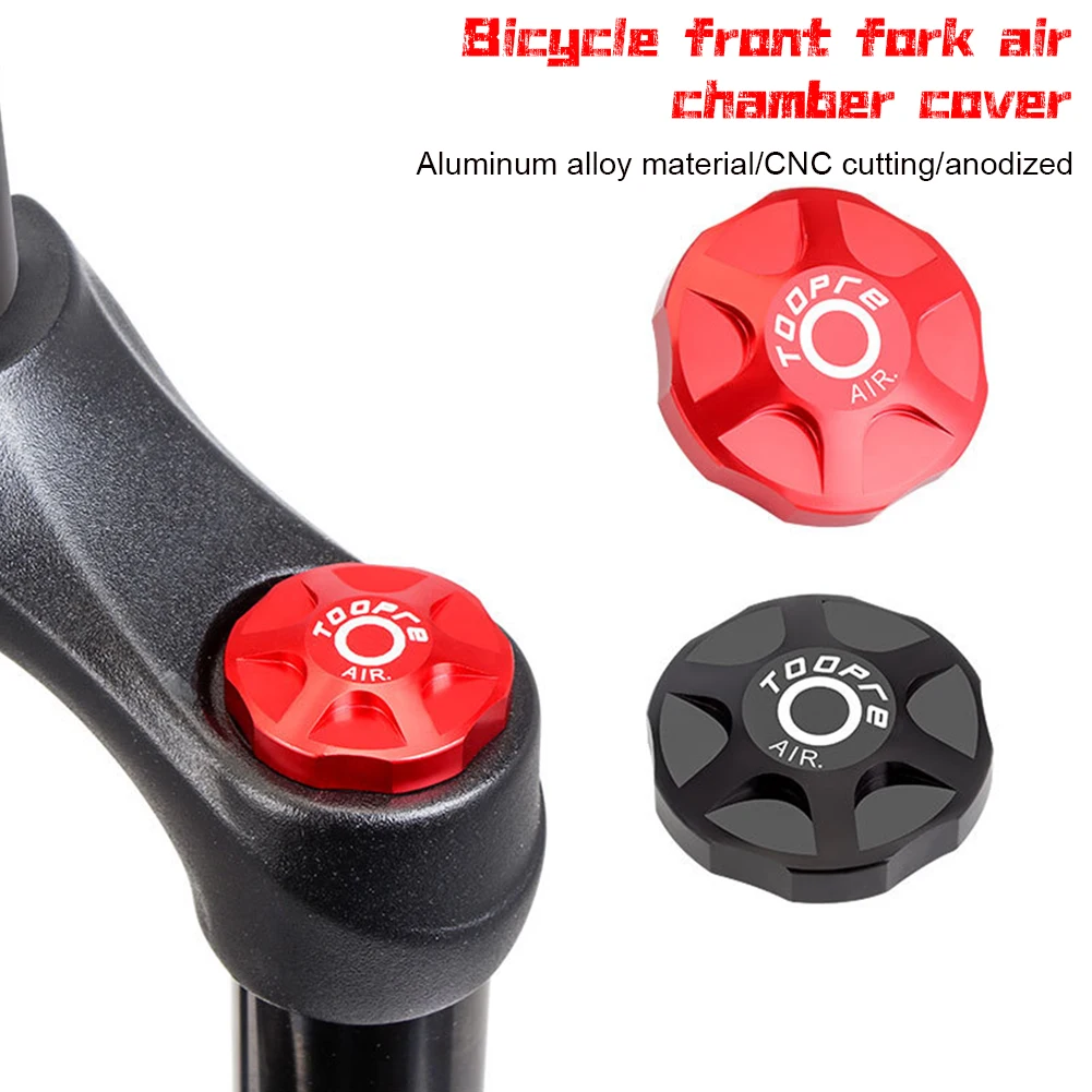 

New Mountain Bike Shock Absorber Front Fork Cap Air Chamber Cover Aluminum Alloy Dust-proof Shoulder Cover Bicycle Parts