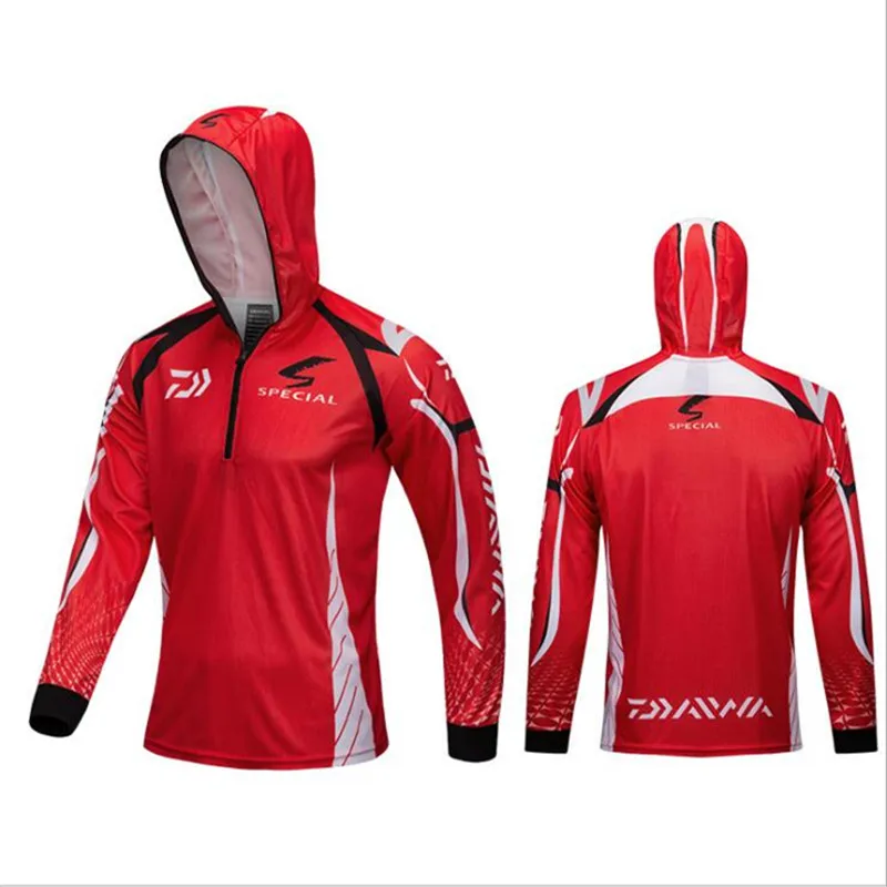

2021 Daiwa Fishing Clothing Anti-UV Moisture Fishing Clothes Wicking Breathable Long Sleeve Fishing Shirt Camisas Pesca