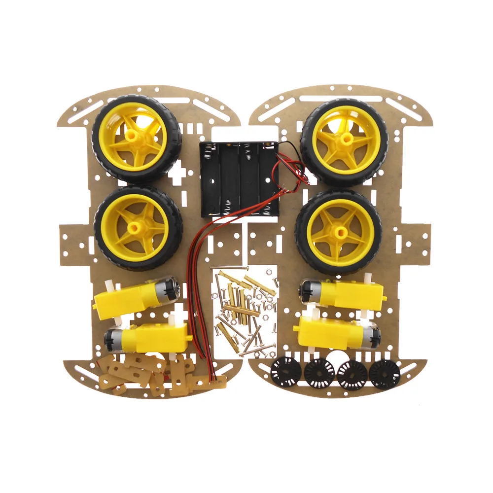 Полноприводный умный автомобиль 4-х колесный привод мощный шасси магнитный