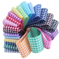 5yardlot 69162538mm popular scottish tartan ribbon clothing accessories handmade decorative packaging tartan ribbon