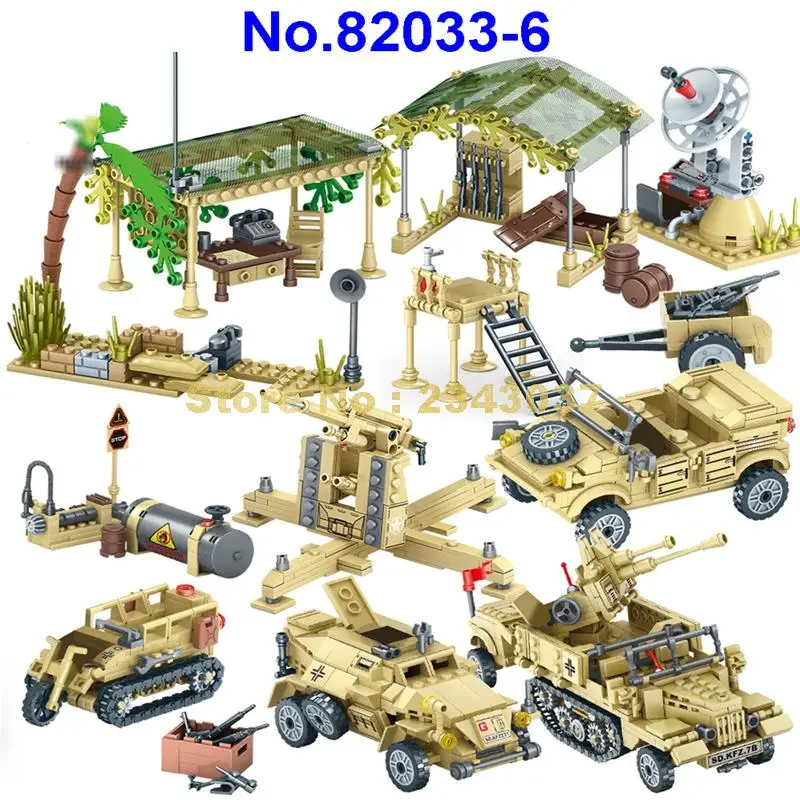  military tank amored vehicle world war ii ww2 artillery army kazi building blocks 12 Toy | Игрушки и хобби