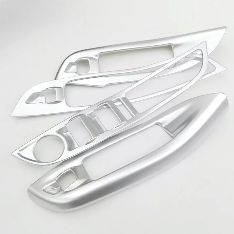 4 шт. хромированные крышки переключателя двери и окна для Ford Focus 2015 2016