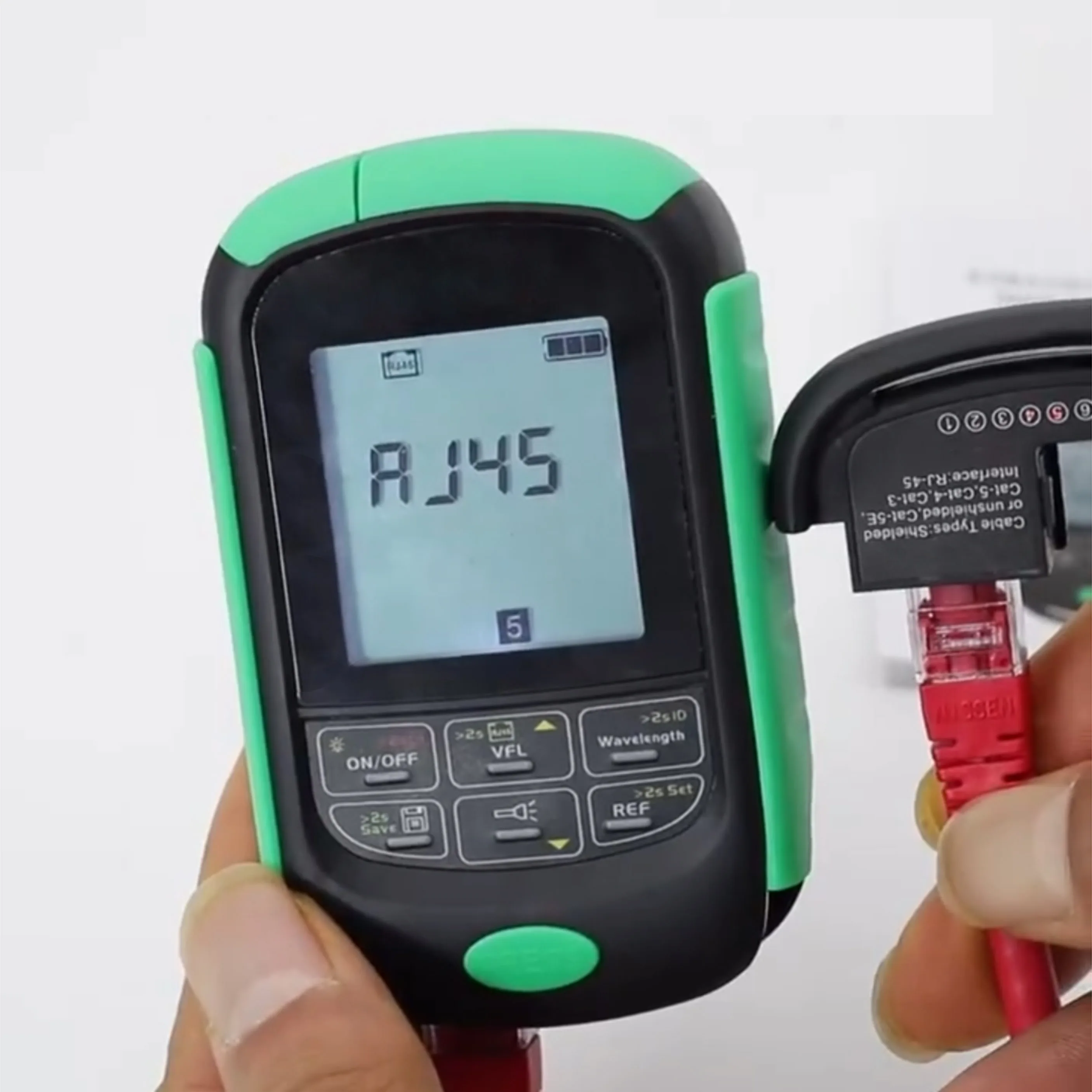 Новый 4 в 1 литий ионный аккумулятор оптический измеритель мощности Визуальный