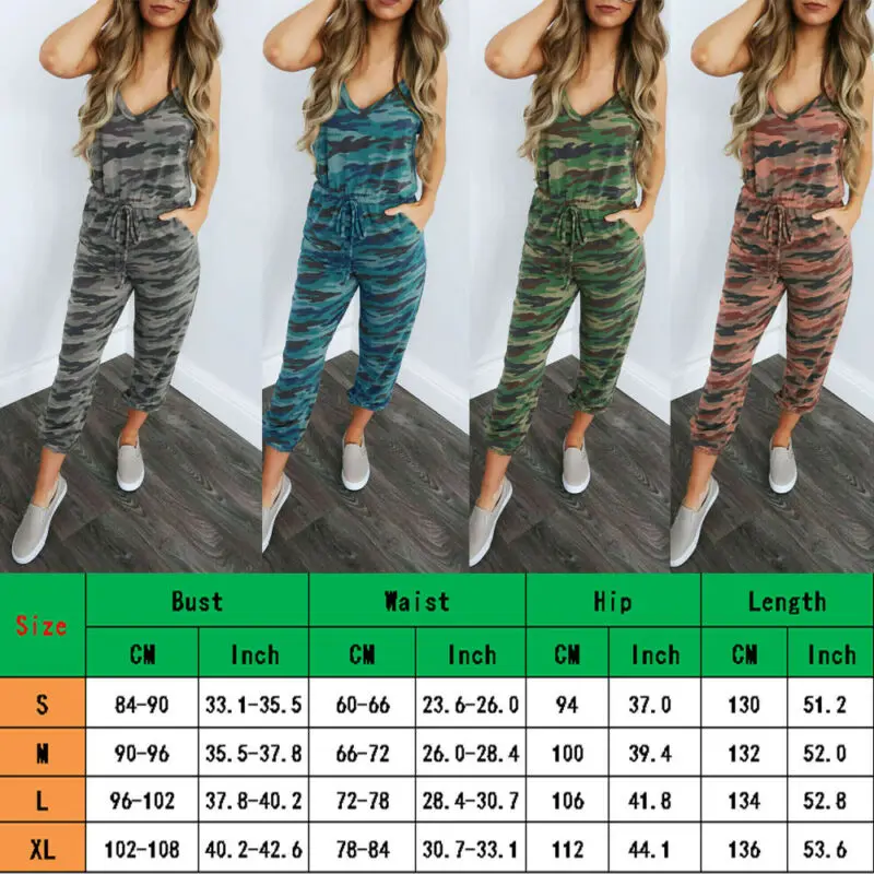 Thefound 2019 Women Sleeveless Jumpsuit Long Trousers Bodycon Playsuit Clubwear Party | Женская одежда