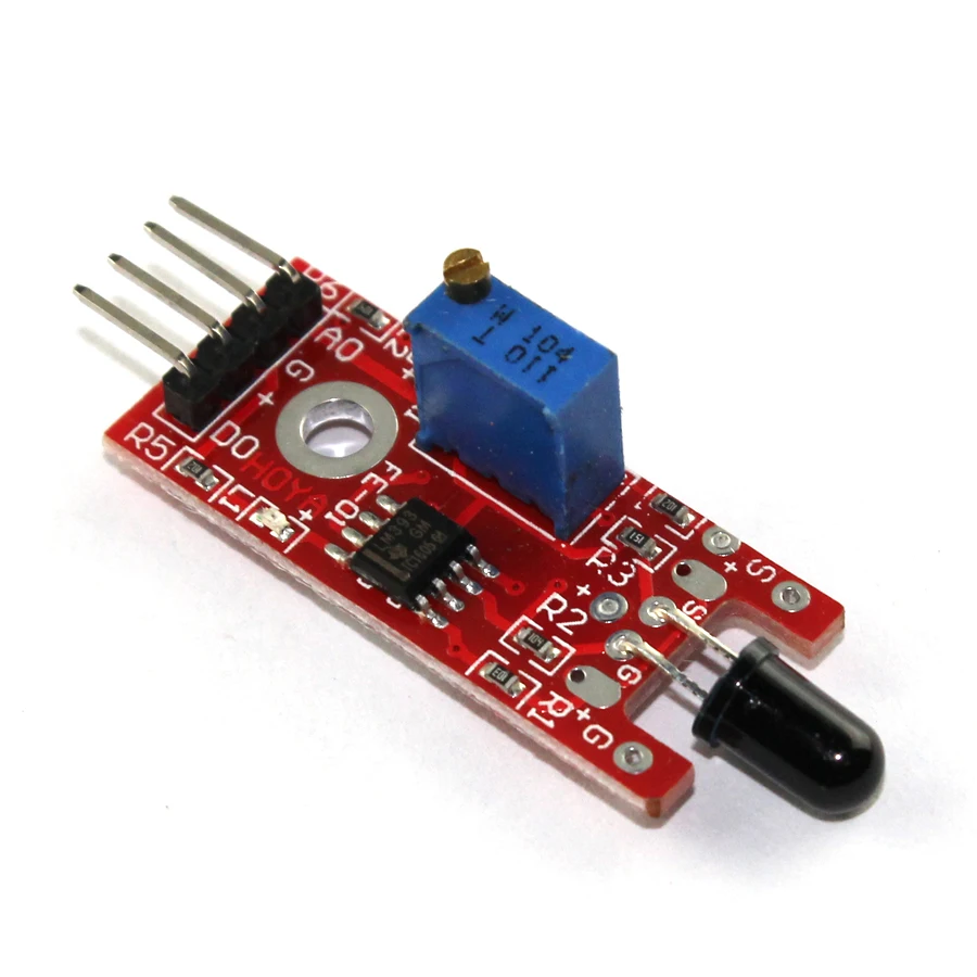 

1pcs/lot KY-026 Flame Sensor Module IR Sensor Detector For Temperature Detecting Suitable For Arduino