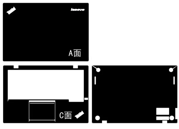 Виниловая наклейка из углеродного волокна для ноутбука 14 дюймов | Компьютеры и