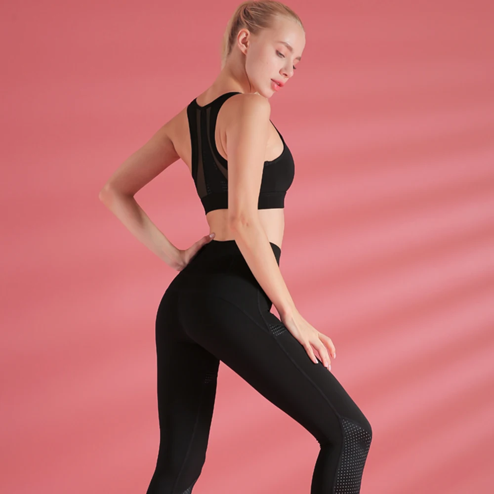 Для женщин и трусиков комплект бесшовного пуш ап бра Комплект Спортивный