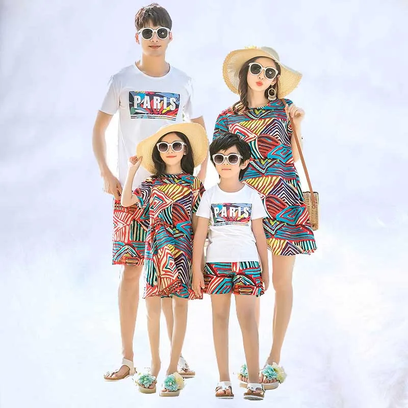 Платье в богемном стиле для маленьких девочек и мальчиков женские футболки