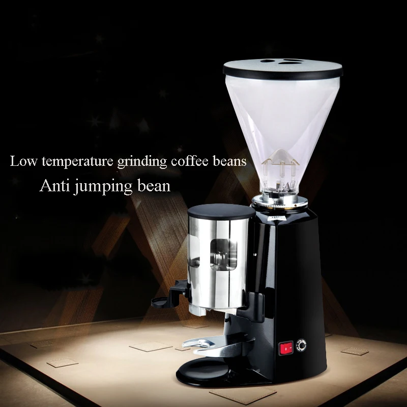 Electric coffee grinder 1.5L Burr Mill silver red black household Automatic beans grinding machine 360W 110V 220V | Бытовая техника