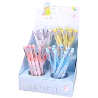 48 pcslot cartoon sumikko gurashi gel pen cute 0 5 mm signature pens school office writing supplies promotional gift