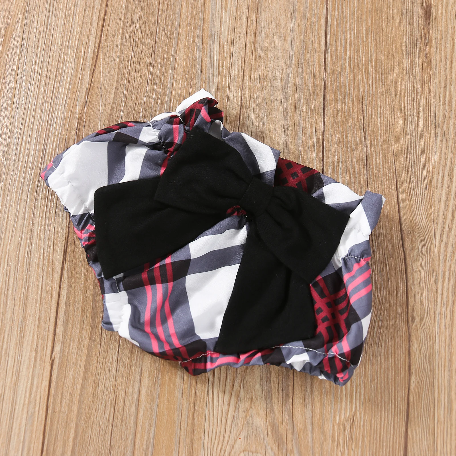 3 шт. Детские хлопковые боди с длинным рукавом в шотландскую клетку | Детская