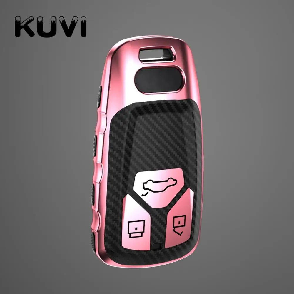Tpu Car Key Cover Case For Audi A4 A5 S4 S5 B9 8W Q7 4M Q5 TT TTS RS Coupe Roadster 2017 2018 Smart Remote Fob Shell | Автомобили и
