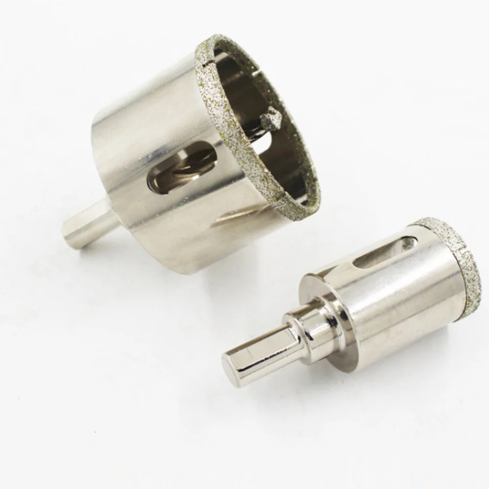 

40mm Hole Drill Bits for Glass Marble Ceramic Tile or Granite Electric Drill Tools Accessories (Silver)