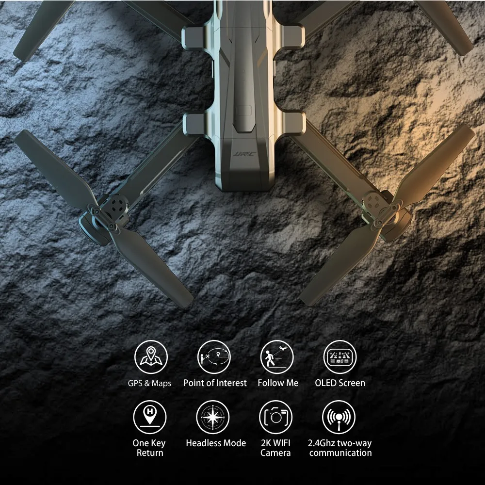 JJRC X6 gps Радиоуправляемый Дрон бесщеточный профессиональный 5G Следуйте за мной WiFi FPV 1080 P HD камера VS селфи дистанционное управление Квадрокоптер Дрон X9