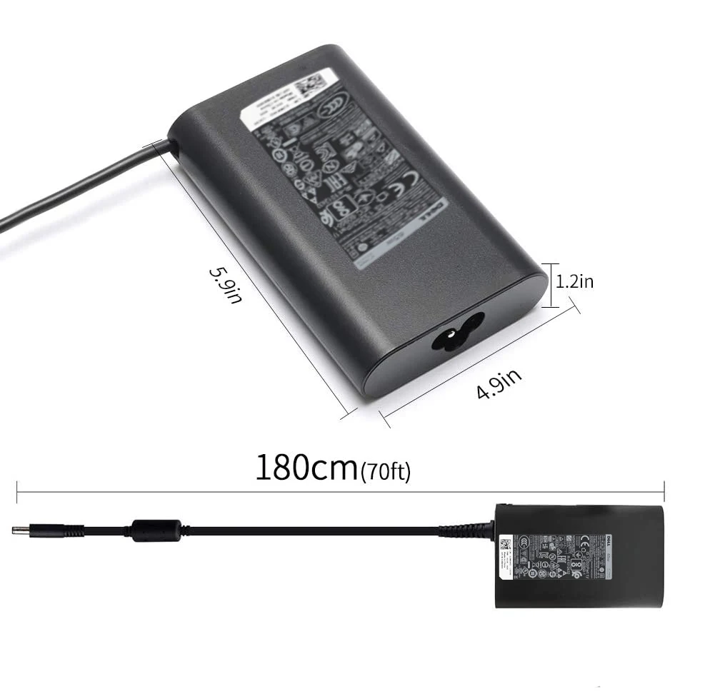 Новинка оригинальное зарядное устройство 65 Вт для Dell DA65NS3-00 Auto-Air 19 5 V Inspiron Vostro P4 AC