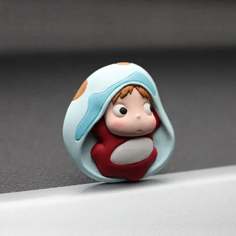 

Cute Cartoon Ponyo Pendant Epoxy Resin Silicone Mold Jewelry Making Craft Tools