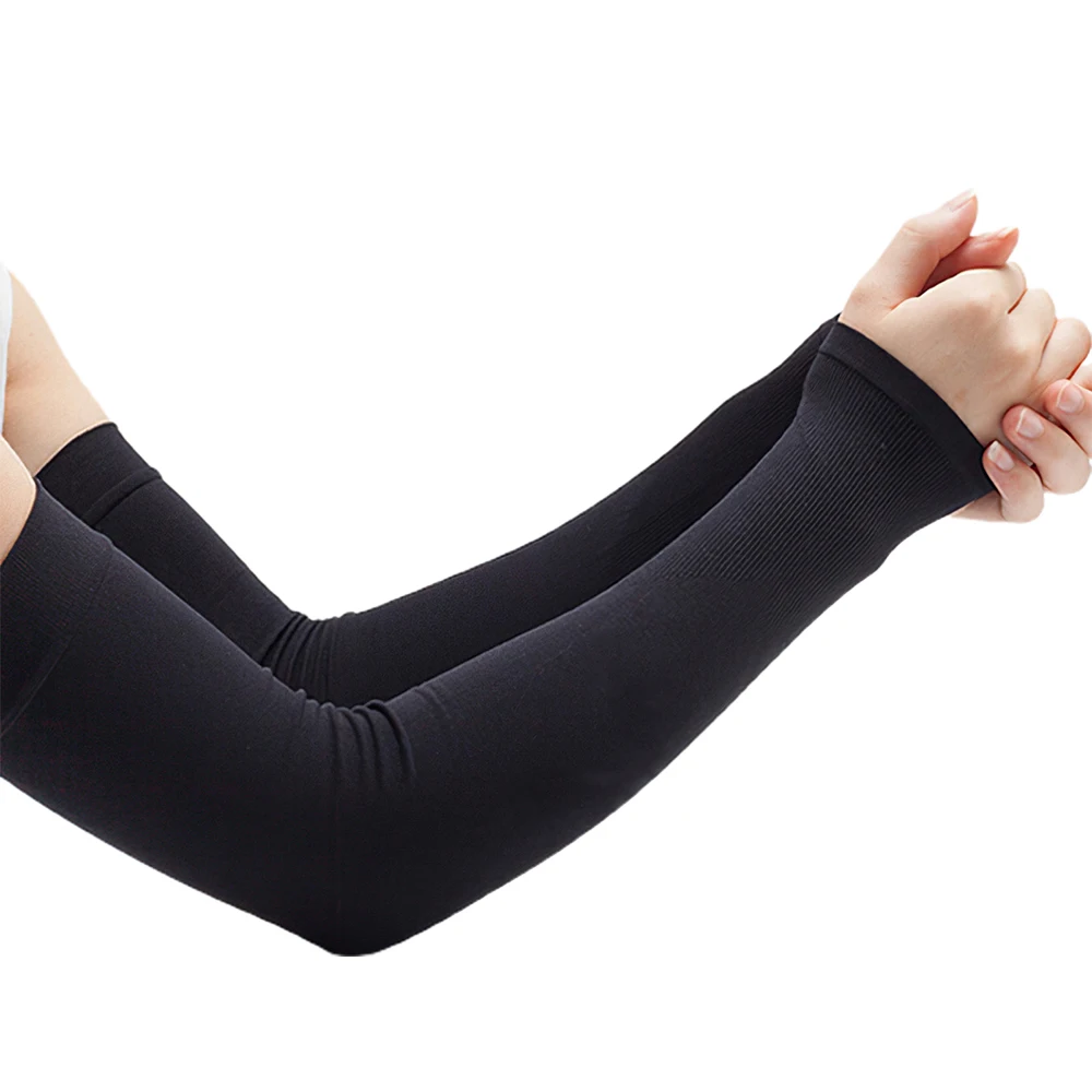

Outdoor Summer Cooling Sleeves Cooling Cover Sleeves Ice Silk Sleeves for Cycling Hiking Driving Basketball