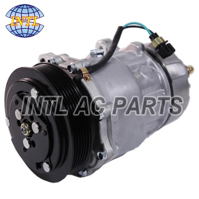SANDEN SD7V16 1246 1244 1207 автоматический компрессор кондиционера для VW Transporter 699661 7D0820805C 700850805H 700820805H 8FK351127931