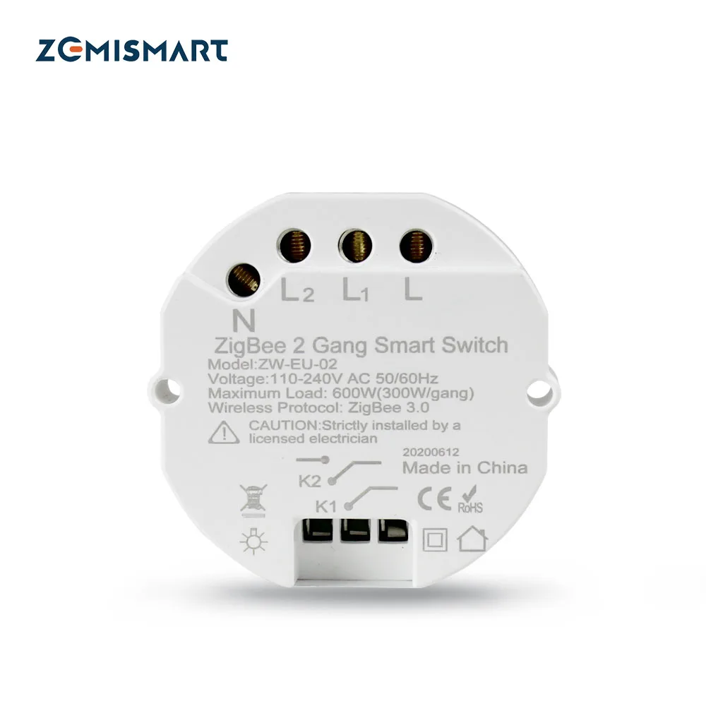 Zigbee Interruptor Faça Você Mesmo Inteligente Luz Mini Disjuntor Módulo Smartthings Wink Tuya Controle Remoto Alexa Eco Google Casa 1 – 2 Caminho 3.0 wi fi