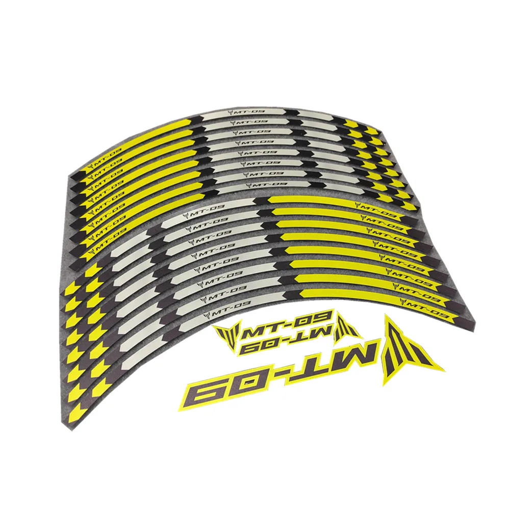 Высококачественные светоотражающие наклейки на колесо для мотоцикла Yamaha MT-09 MT09