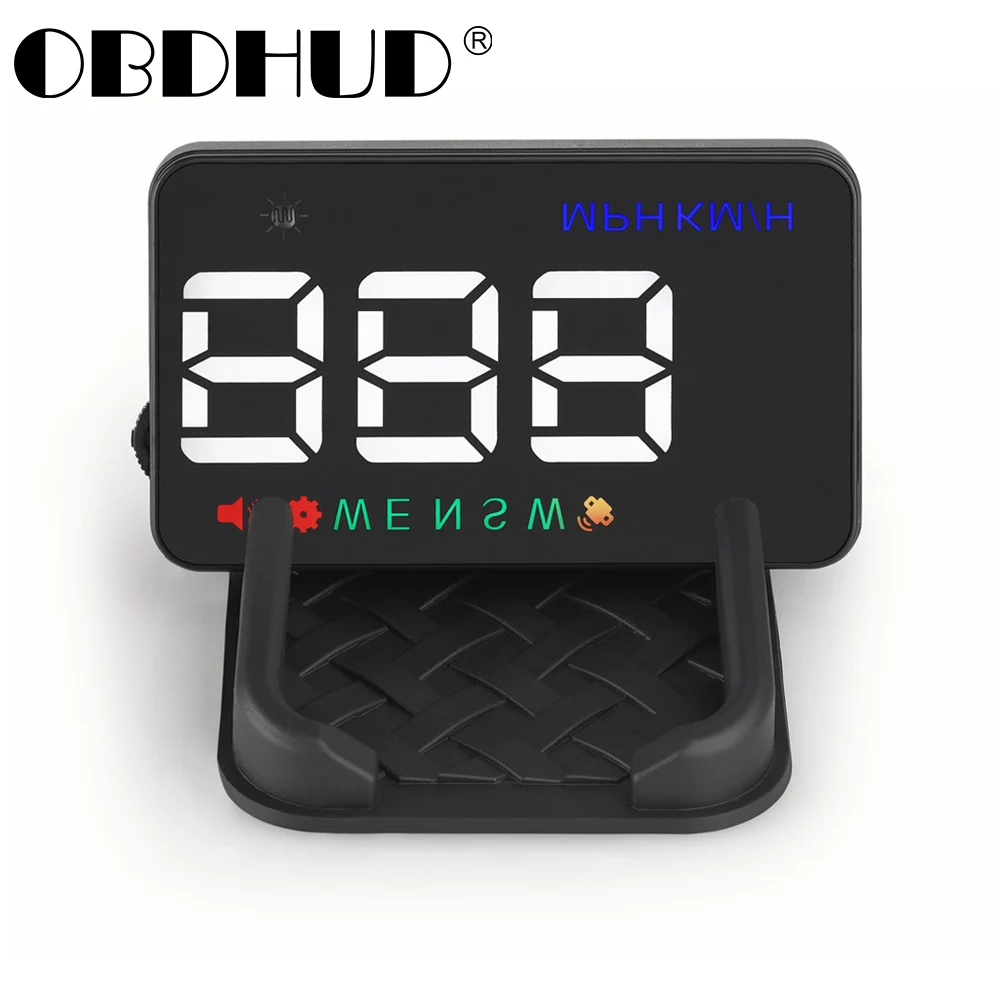 WiiYii A5 HUD satellite новейший GPS Спидометр автомобильный hud Дисплей км/ч MPH для автомобиля