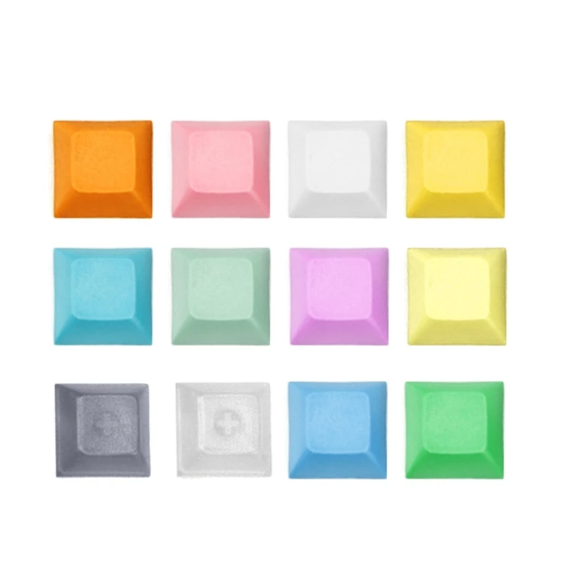 Новинка 2022 г., клавиатура PBT с разноцветной подсветкой, подходит для механической клавиатуры, профиль 1U DSA