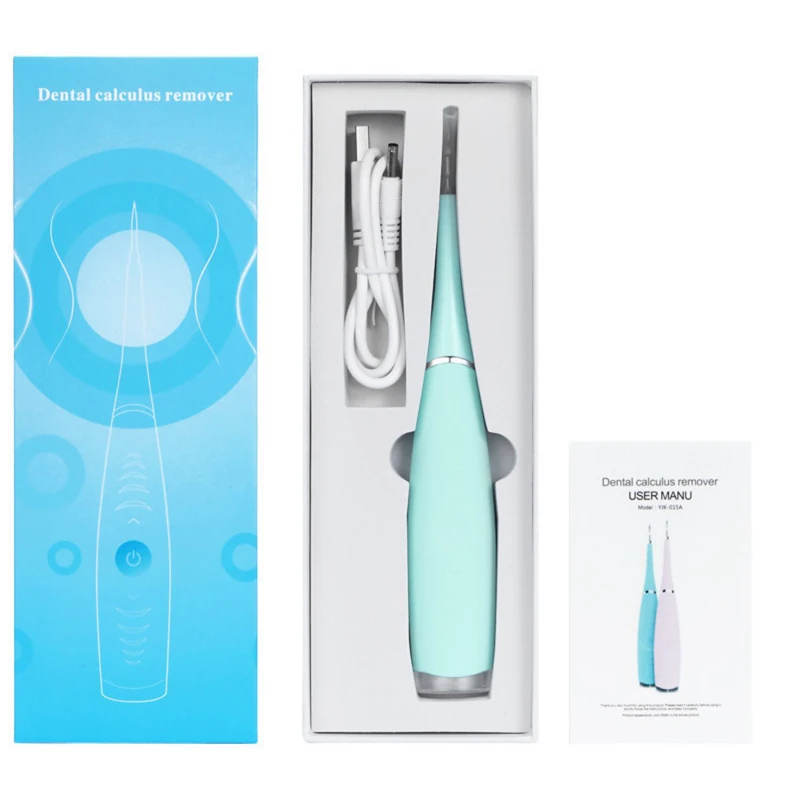 

Portable Electric Dental Scaler Dental Calculus Remover Stains Tartar Plaque Teeth Whitening Cleaner Oral Hygiene Care Tool